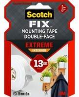 Scotch-Fix Extreme mont. tape 19mm x 5m inde