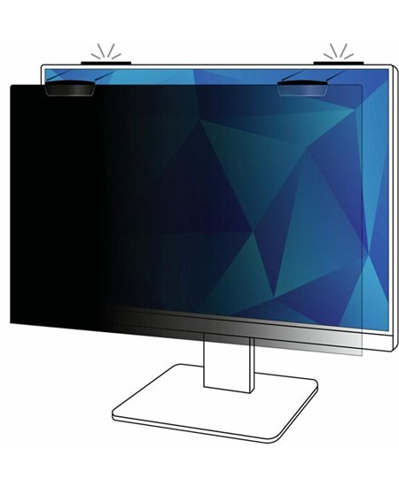 3M Privacy Filter 23\'\' full screen monitor (16:9) w/Comply