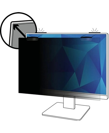 3M Privacy filter desktop 23,8\'\' COMPLY Magnetic (16:9)