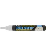 Artline Chalk Marker 4.0mm spids hvid