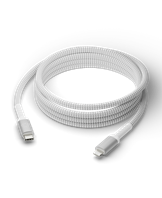 Re-charge - BRD Cable - USB-C to Lightning, White (2.5m)