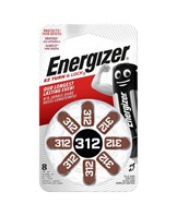 Energizer Hearing Aid Zinc Air 312 Battery (8 pack)