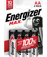 Energizer MAX AA/LR6 (4-pack)