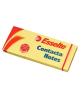 Contacta Notes 50x40 mm gul (3)