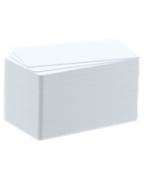 Badgy blank white 0,50mm thick cards (100)