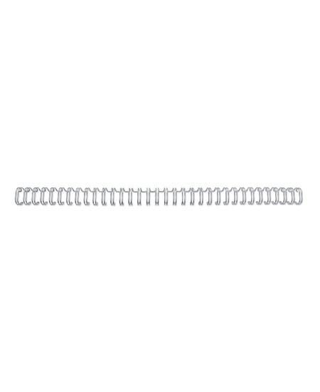 Spiralringe metal 2:1 No12 19mm A4 hvid (200)