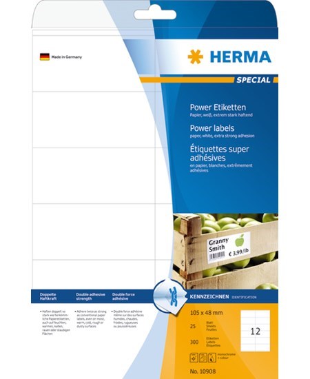 Herma etiket extremely strong 105x48 (300)