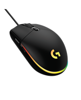 G203 LIGHTSYNC Gaming Mouse, Black
