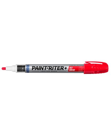 Markal Paint-Riter+ Oily Surface Hp Red