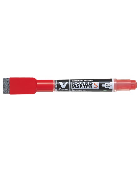 WB Marker V-Board m/magnet&visker S EF rund rød