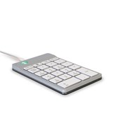R-Go Tools Numpad Break Numeric Wired Keypad, White