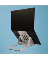 R-Go Riser Basic laptop stand, Silver