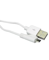 Sandberg USB-A to MicroUSB, White (1m)