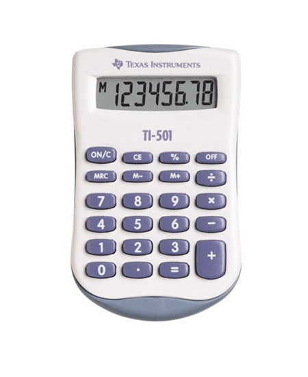 Texas TI-501 calculator blisterpacked