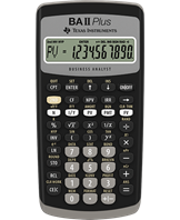 Texas BAII Plus financial calculator uk manual