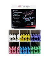 Marker Tombow Fudenosuke soft pastel display ass (48)