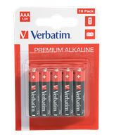Verbatim Alkaline AAA/LR03 (10-Pack)
