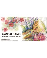 GANSAI TAMBI Portable 14 color set