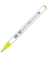 Zig Clean Color Pensel Pen 408 Æble grøn