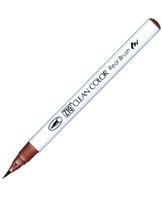 Zig Clean Color Pensel Pen 604 Rød okker