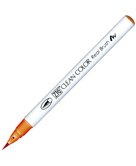 Zig Clean Color Pensel Pen 703 Cadmium orange