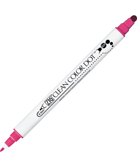 Zig Clean Color DOT Pen Pink