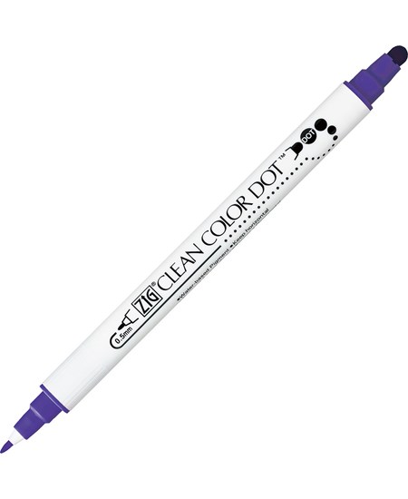 Zig Clean Color DOT Pen Viol