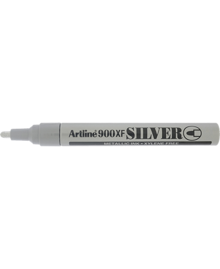 Metallic Markør Artline 900XF 2.3mm sølv