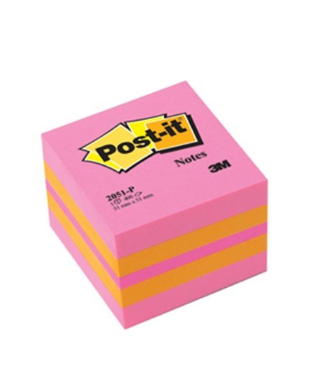 Post-it Notes 51x51 mini kubusblok pink