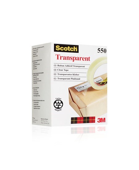 Tape Scotch 550 19mmx66m klar