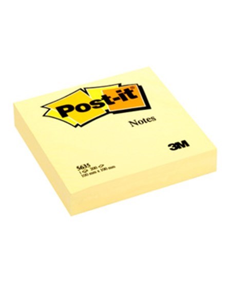 Post-it Notes 100x100 gul