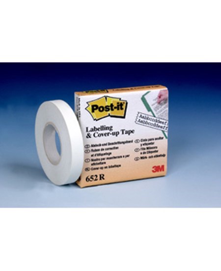 Post-it korrektionstape refill 8mmx17m hvid