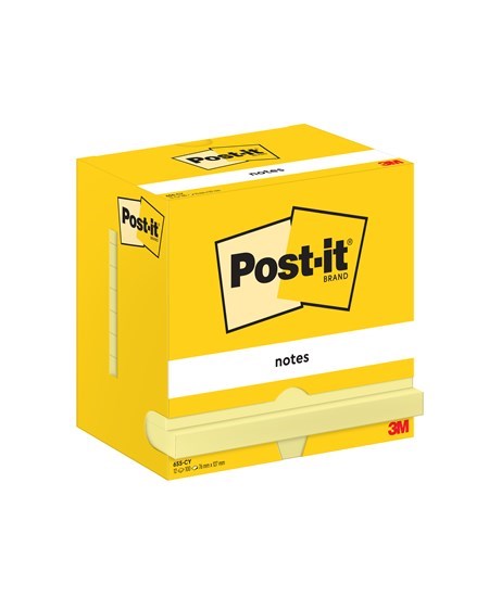 Post-it Notes 76x127 gul (12)