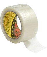 Emballagetape 371 38mmx66m klar