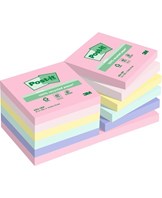 Post-it Recycled mix colors 76x76 100sh (12)