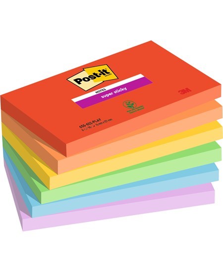 Post-it SS Playful 76x127 90sh (6)