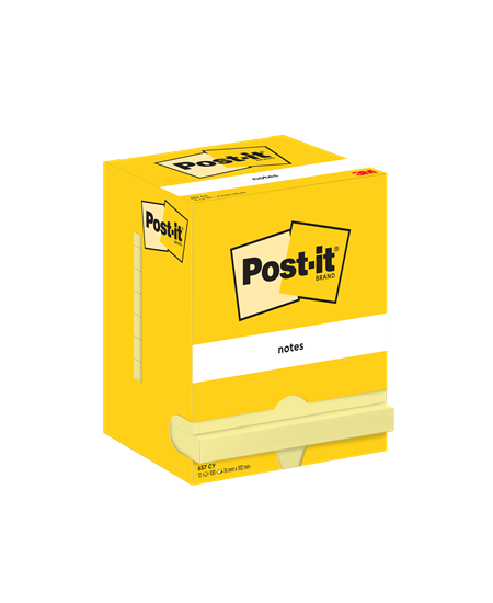 Post-it Notes 76x102 gul (12)