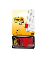 Post-it Indexfaner 25,4x43,2 rød