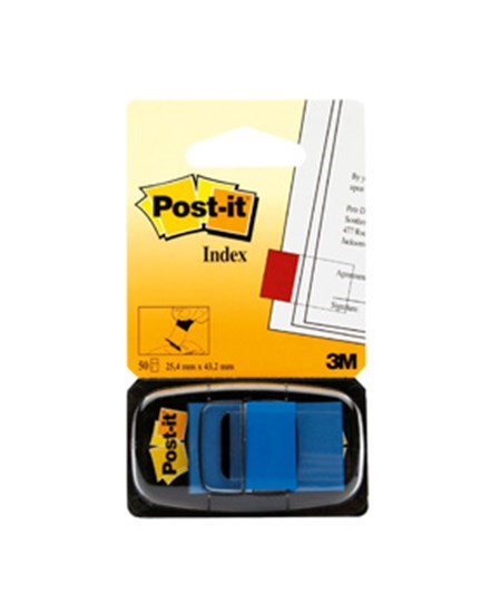 Post-it Indexfaner 25,4x43,2 blå