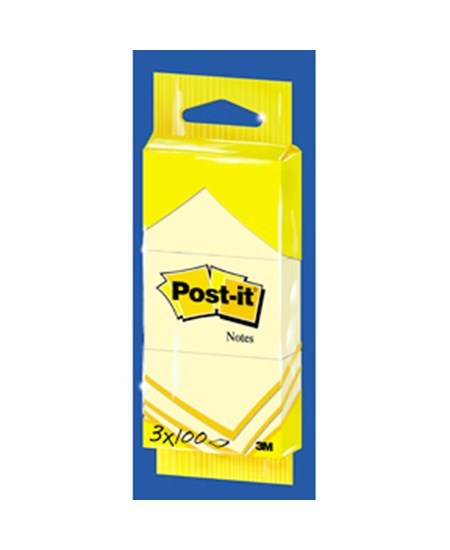 Post-it Notes 38x51 gul (3)