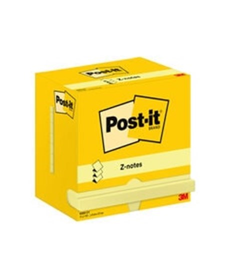 Post-it Z-Notes 76x127 gul (12)