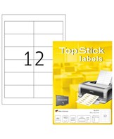 Etiketter TopStick 96,5x42,3mm (100)