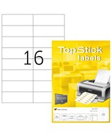 Etiketter TopStick  105x37mm (100)