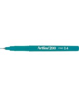 Fineliner Artline 200 Fine 0.4 mørkegrøn
