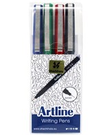 Fineliner Artline 200 Fine 0.4 4-sæt