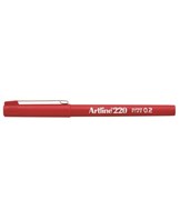 Fineliner Artline 220 SF 0.2 rød