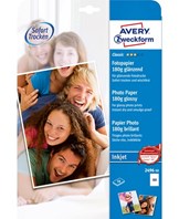 A4 Avery fotopapir glossy 180g inkjet (50)