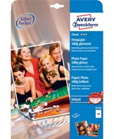 A4 Avery fotopapir 2-sidet glossy 180g inkjet (10)