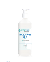 Bactitox GEL Hånddesinfektion 80% (500 ml)