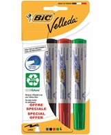 BIC Velleda whiteboardpen 1701 (4 farver)
